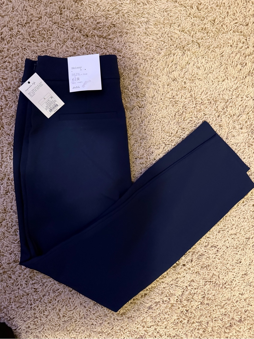 a new day Navy Skinny Ponte Pants